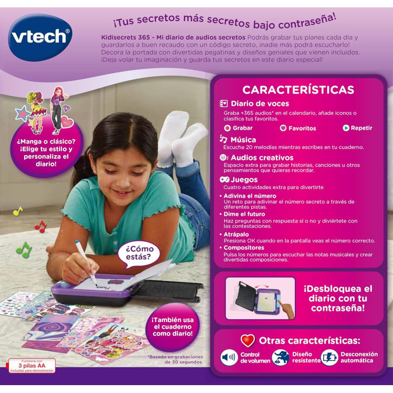 Kidisecrets 365 Mi Diario De Audios