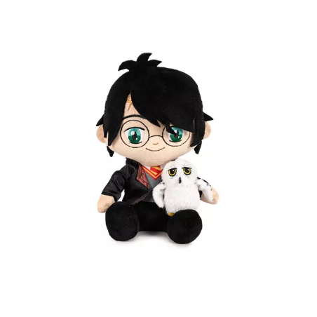 Peluche Harry Potter Con Mascota 25 Cm Surtido De Famosa
