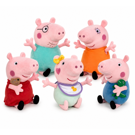 Peluche Peppa Pig Family 30 Cm Surtido
