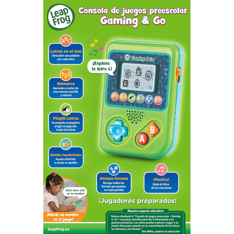 Consola Juegos Preescolar
