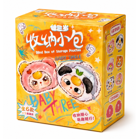 Blind Box Baby Three Llavero-Monedero De Toy Planet