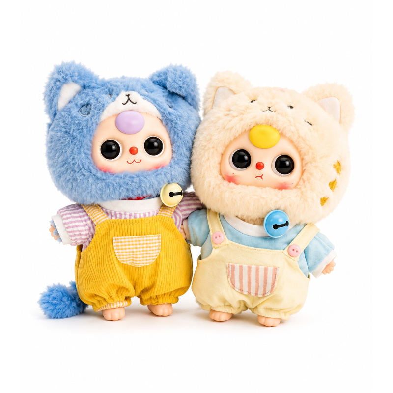 Blind Box Baby Three Kitten Wardrobe Plush