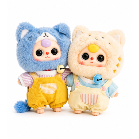 Blind Box Baby Three Kitten Wardrobe Plush