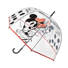 Paraguas Manual Poe Minnie Mouse De Artesanía Cerdá