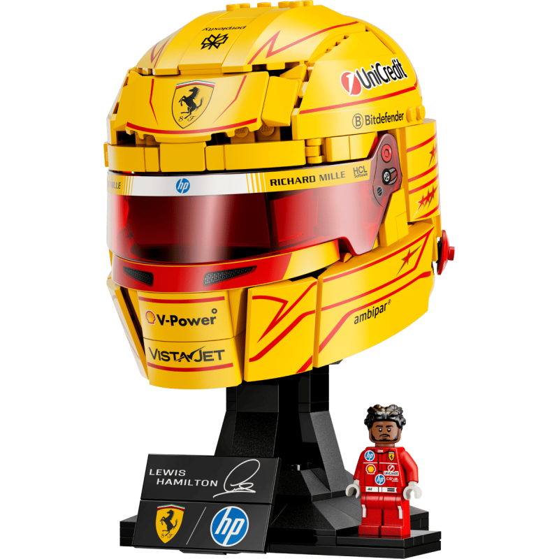 LEGO Editions Scuderia Ferrari HP: Casco De Lewis Hamilton 43022
