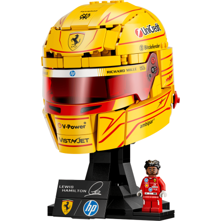 LEGO Editions Scuderia Ferrari HP: Casco De Lewis Hamilton 43022