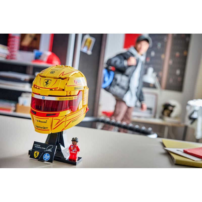 LEGO Editions Scuderia Ferrari HP: Casco De Lewis Hamilton 43022