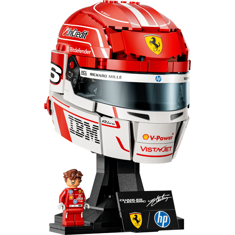 LEGO Editions Scuderia Ferrari HP: Casco De Charles Leclerc 43014
