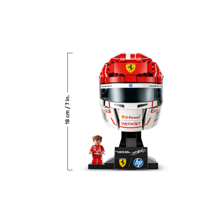 LEGO Editions Scuderia Ferrari HP: Casco De Charles Leclerc 43014