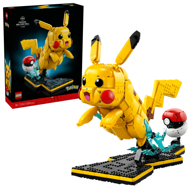 LEGO Pokemon Pikachu Y Poké Ball 72152 De LEGO