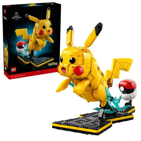 LEGO Pokemon Pikachu Y Poké Ball 72152 De LEGO