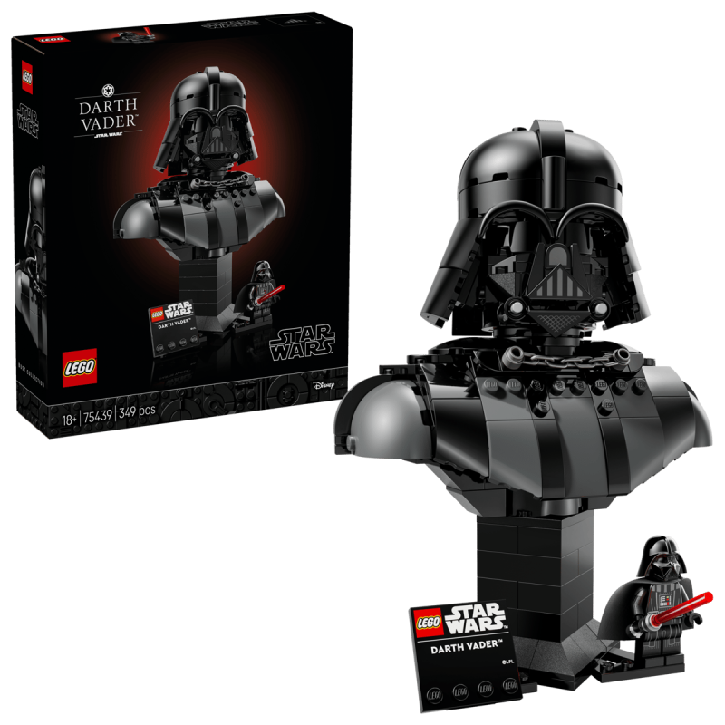 LEGO Star Wars Busto de Darth Vader 75439 De LEGO