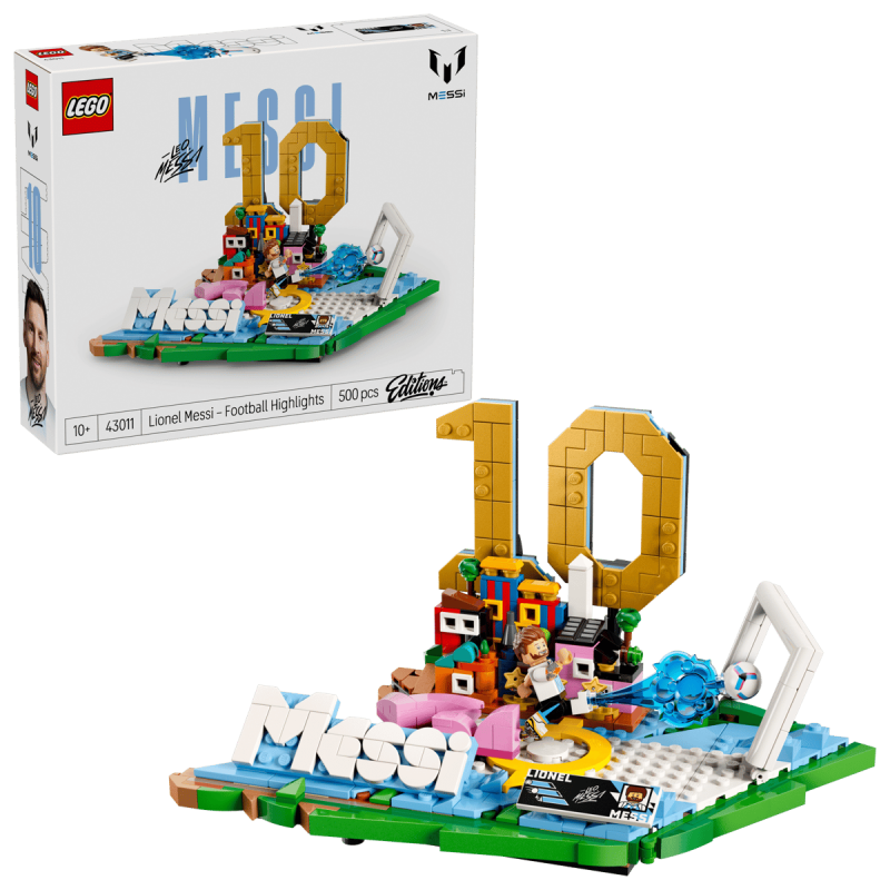 LEGO Editions Lionel Messi: Fenómenos Del Fútbol 43011 De LEGO