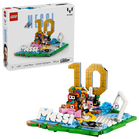 LEGO Editions Lionel Messi: Fenómenos Del Fútbol 43011 De LEGO