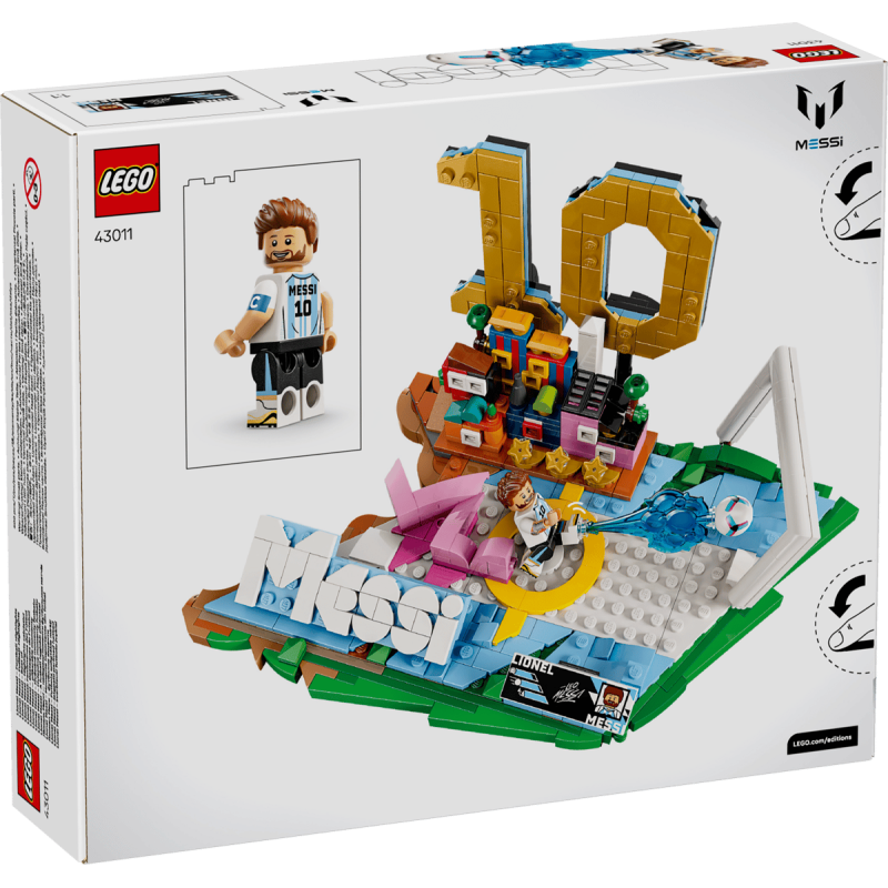 LEGO Editions Lionel Messi: Fenómenos Del Fútbol 43011