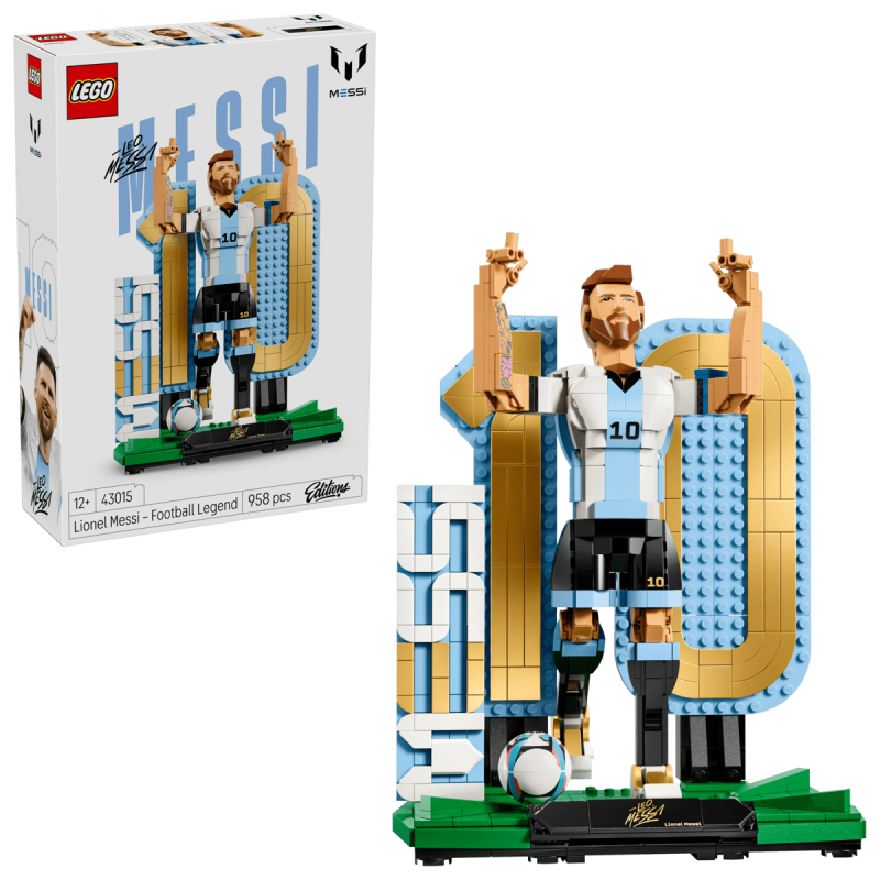 LEGO Editions Lionel Messi: Leyenda Del Fútbol 43015 De LEGO