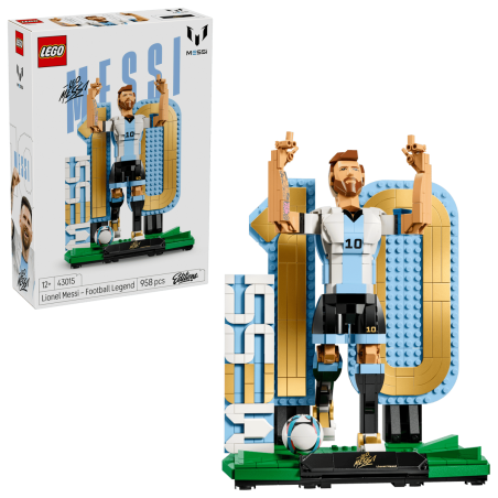 LEGO Editions Lionel Messi: Leyenda Del Fútbol 43015 De LEGO