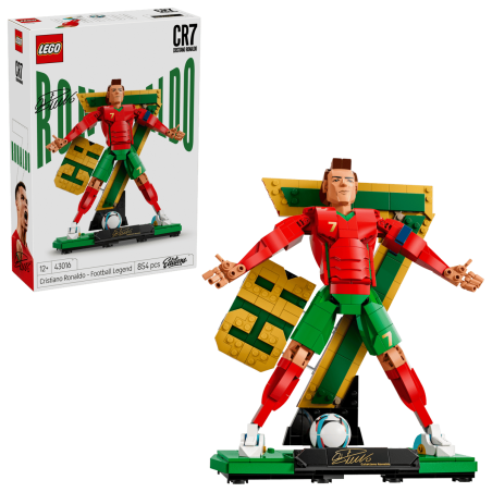 LEGO Editions Cristiano Ronaldo: Leyenda Del Fútbol 43016 De LEGO