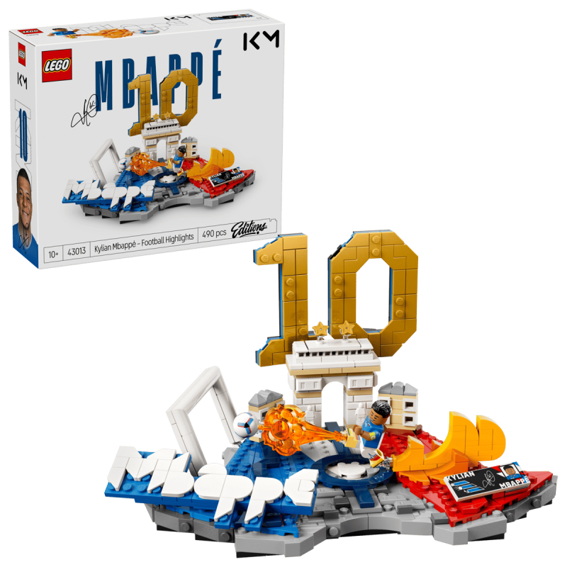 LEGO Editions Kylian Mbappé: Fenómenos Del Fútbol 43013 De LEGO