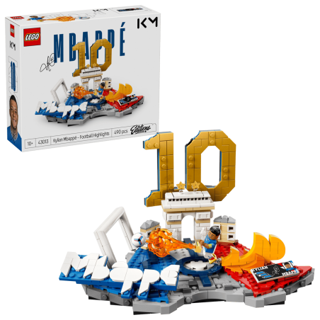 LEGO Editions Kylian Mbappé: Fenómenos Del Fútbol 43013 De LEGO