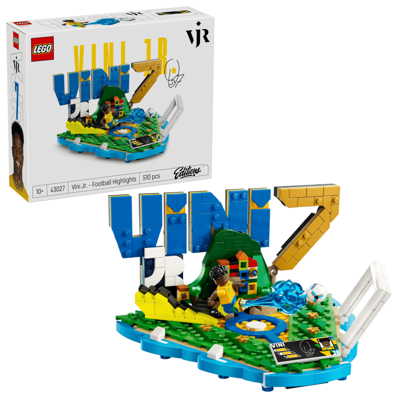 LEGO Editions Vini Jr.: Fenómenos Del Fútbol 43027 De LEGO