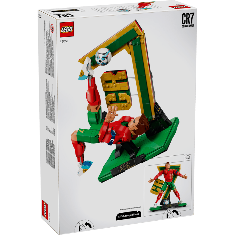 LEGO Editions Cristiano Ronaldo: Leyenda Del Fútbol 43016
