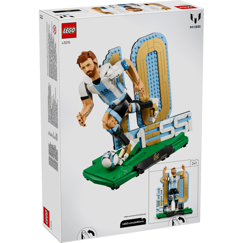 LEGO Editions Lionel Messi: Leyenda Del Fútbol 43015