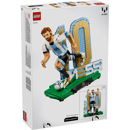 LEGO Editions Lionel Messi: Leyenda Del Fútbol 43015