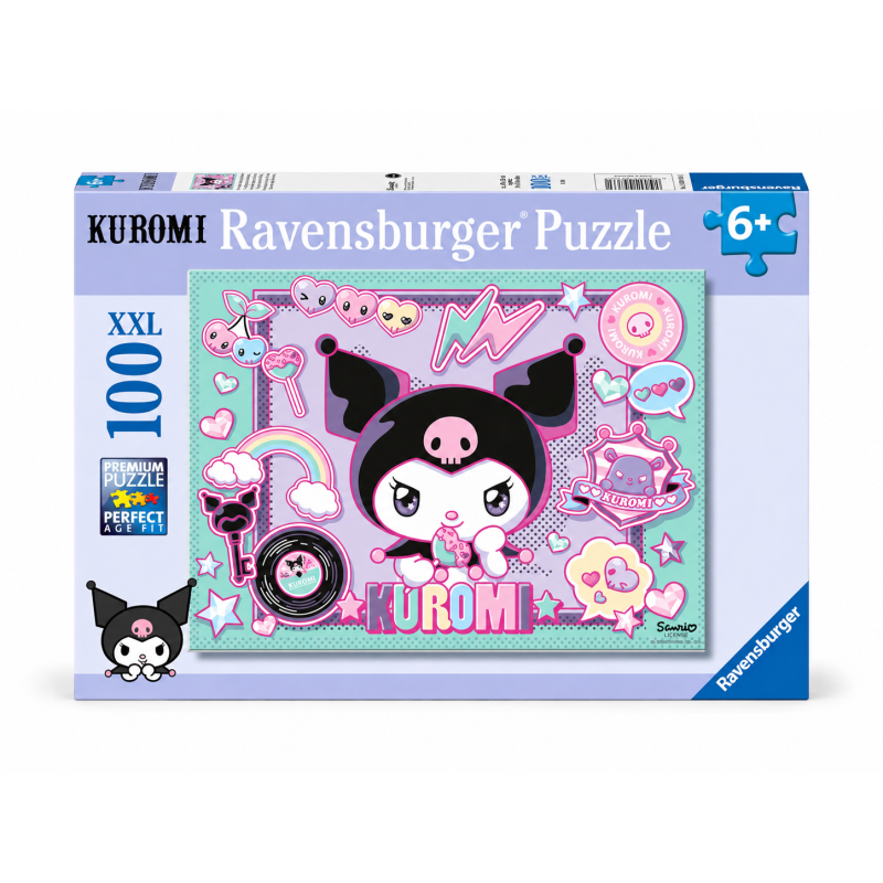 Puzzle XXL Kuromi 100 Pzs De Ravensburguer