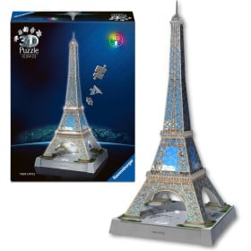 Puzzle 3D Torre Eiffel Con Luz De Ravensburguer