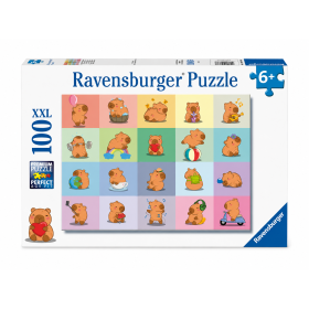 Puzzle XXL Capybara 100 Pzs De Ravensburguer