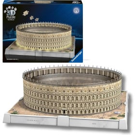 Puzzle 3D Coliseo Romano Con Luz De Ravensburguer