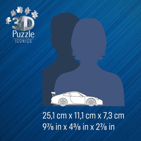 Puzzle 3D Porche 911 Con Luz