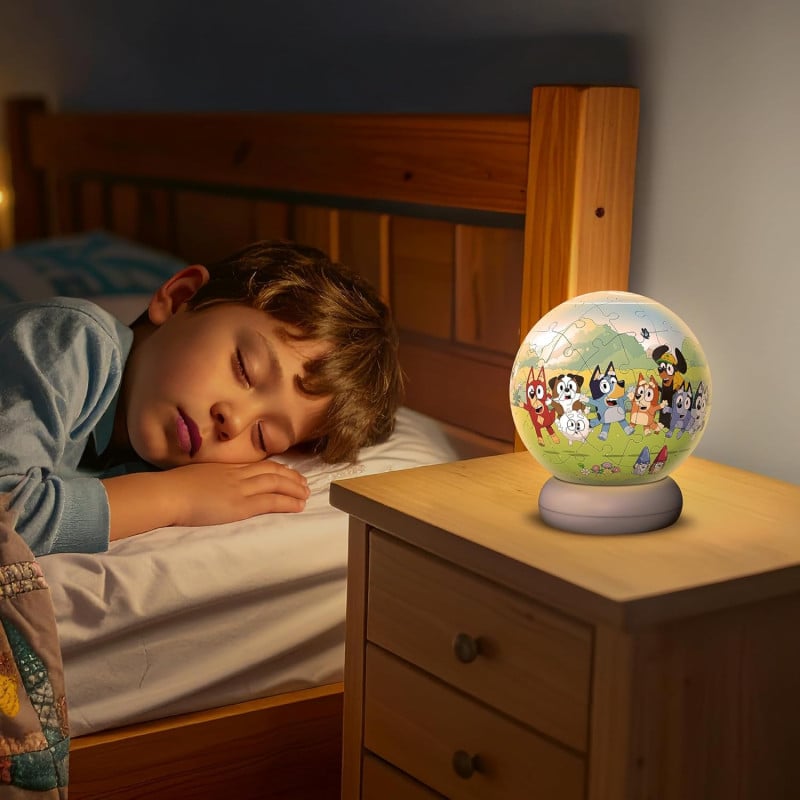 Puzzle 3D Bola Con Luz Nocturna Bluey