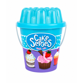 Cubo De Playa Cupcake 12 Piezas Surtido De Eurojuguetes