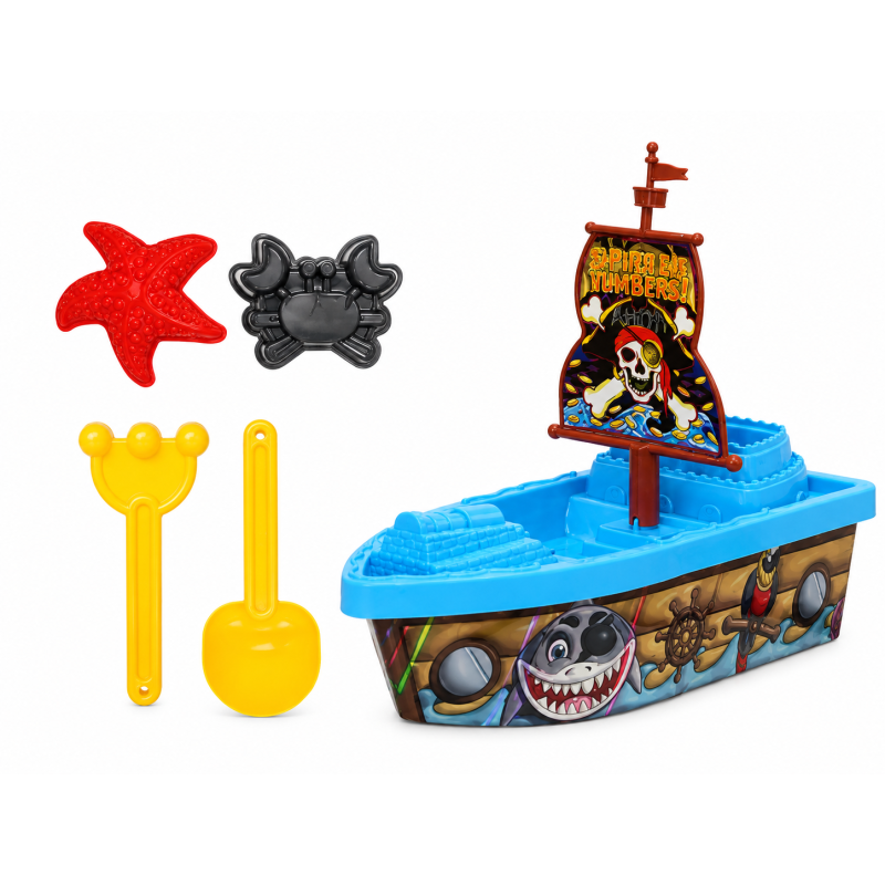 Barco Pirata Para Playa Surtido De Eurojuguetes