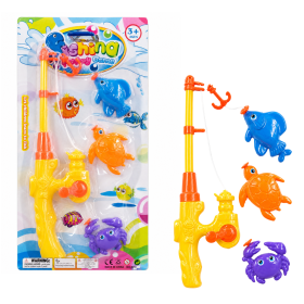 Juego De Pesca Tortuga 4 Piezas De Euro Juguetes