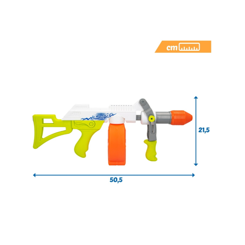Pistola Agua Wave Thrower Action