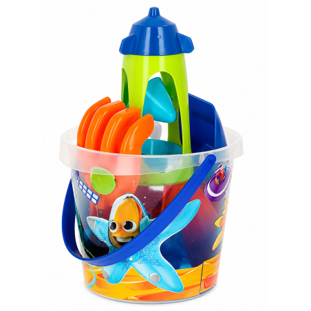 Cubo De Playa Mr. Craby Astronauta 4 Piezas De Colorbaby