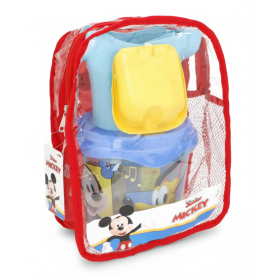 Cubo De Playa Con Mochila Mickey Mouse 7 Piezas De Colorbaby 2