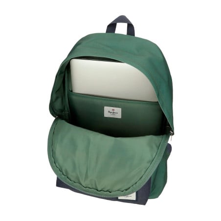 Mochila Escolar Pepe Jeans 44 Cm Adaptable A Carro