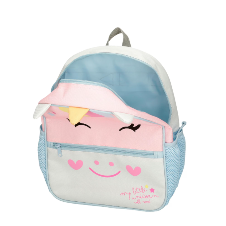Mochila Escolar Happy My Little Unicorn 33 Cm