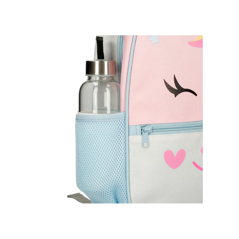 Mochila Escolar Happy My Little Unicorn 33 Cm