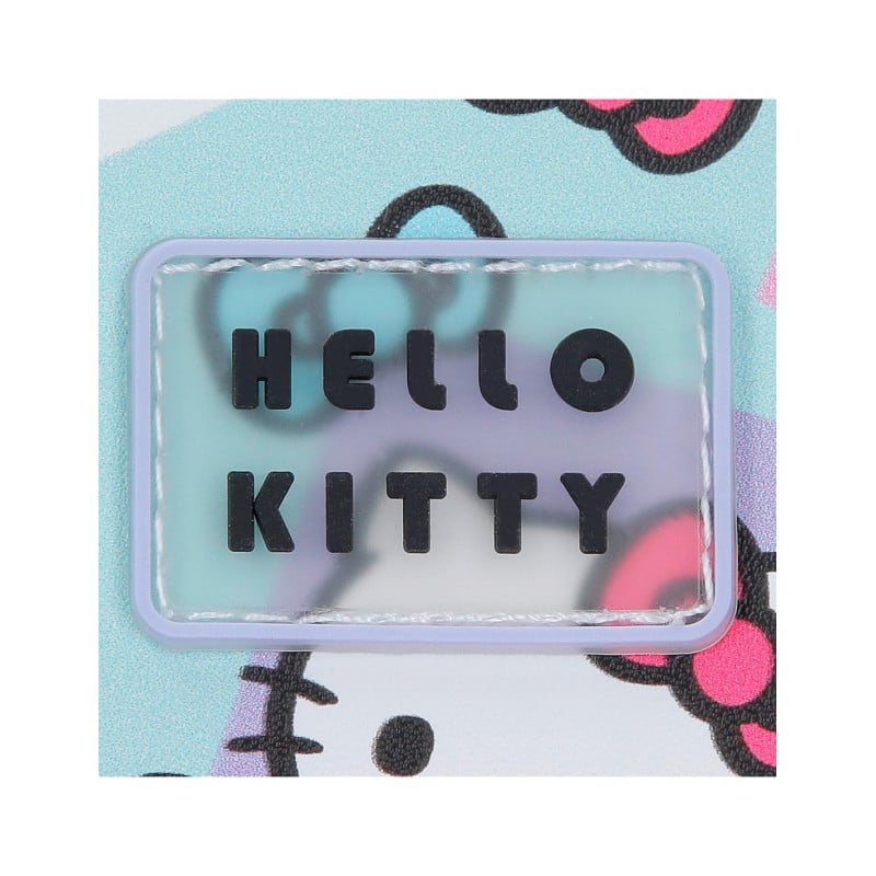 Mochila Escolar Hello Kitty Bows 42 Cm Adaptable A Carro