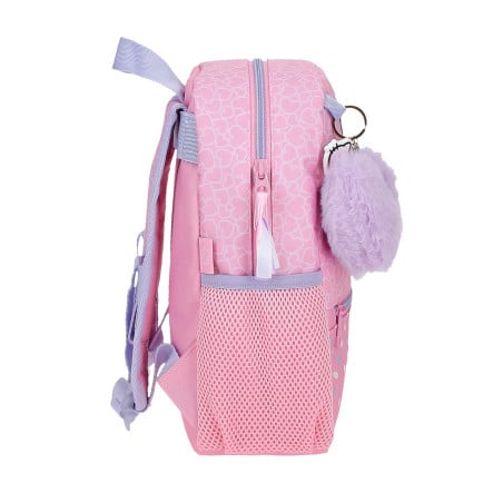 Mochila Infantil Hello Kitty Hearts Dots 28 Cm