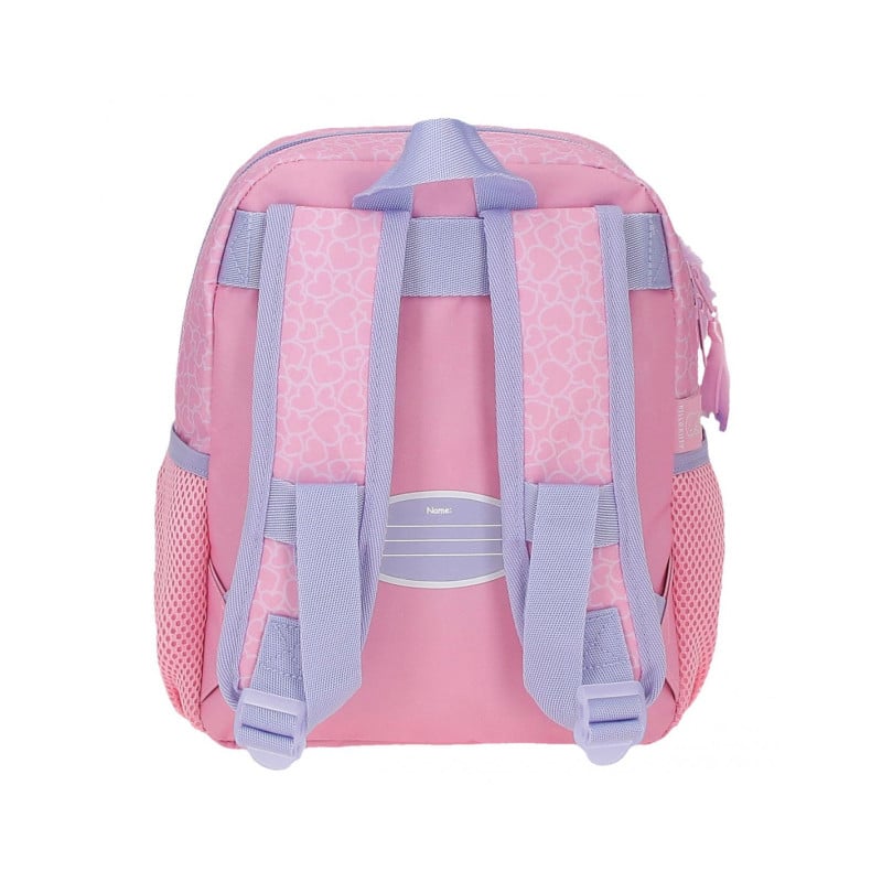 Mochila Infantil Hello Kitty Hearts Dots 28 Cm