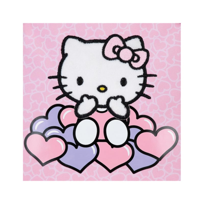 Mochila Infantil Hello Kitty Hearts Dots 28 Cm