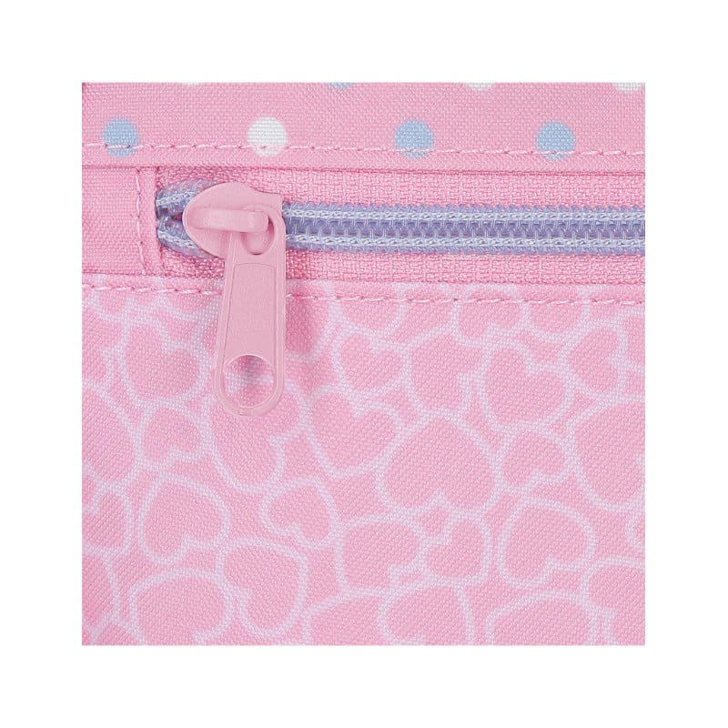 Mochila Infantil Hello Kitty Hearts Dots 28 Cm