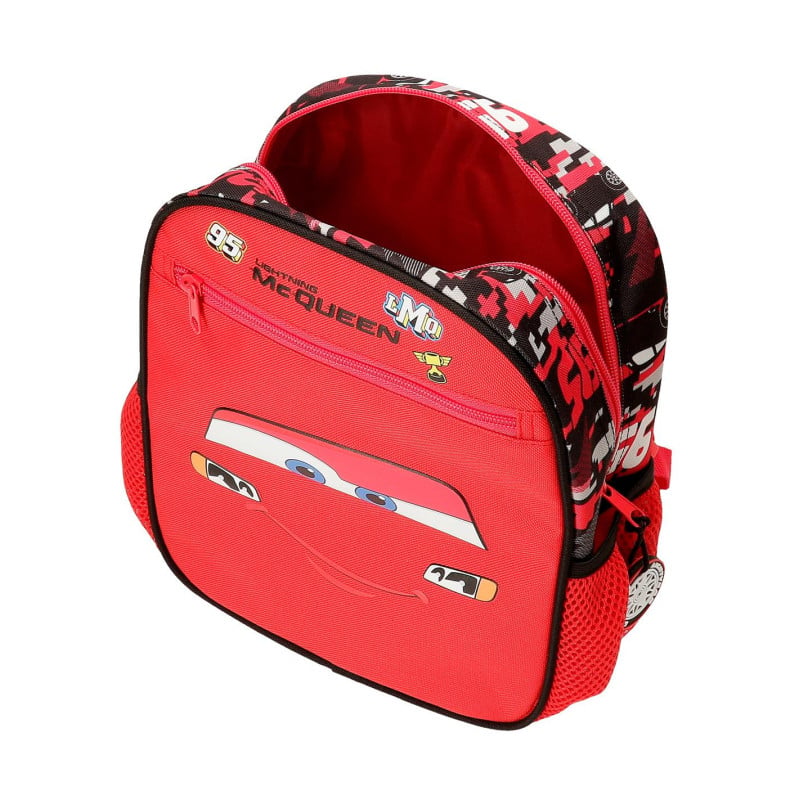 Mochila Infantil Cars McQueen 28 Cm