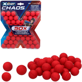 X-Shot Chaos Blister 50 Bolas 2